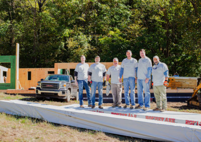 Eco-Panels of Tennessee team members at a job site.